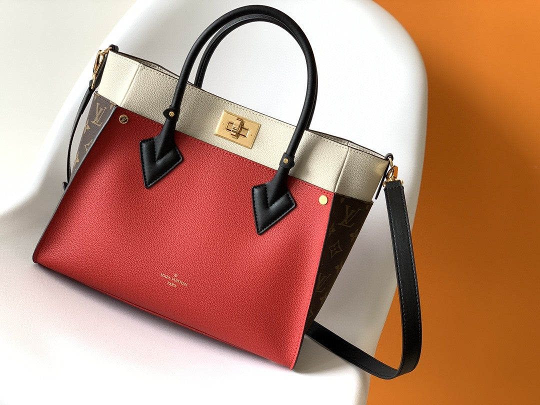 Top Quality On My Side Mm Tote Canvas Monogram Shoulder Bag M53824 8643