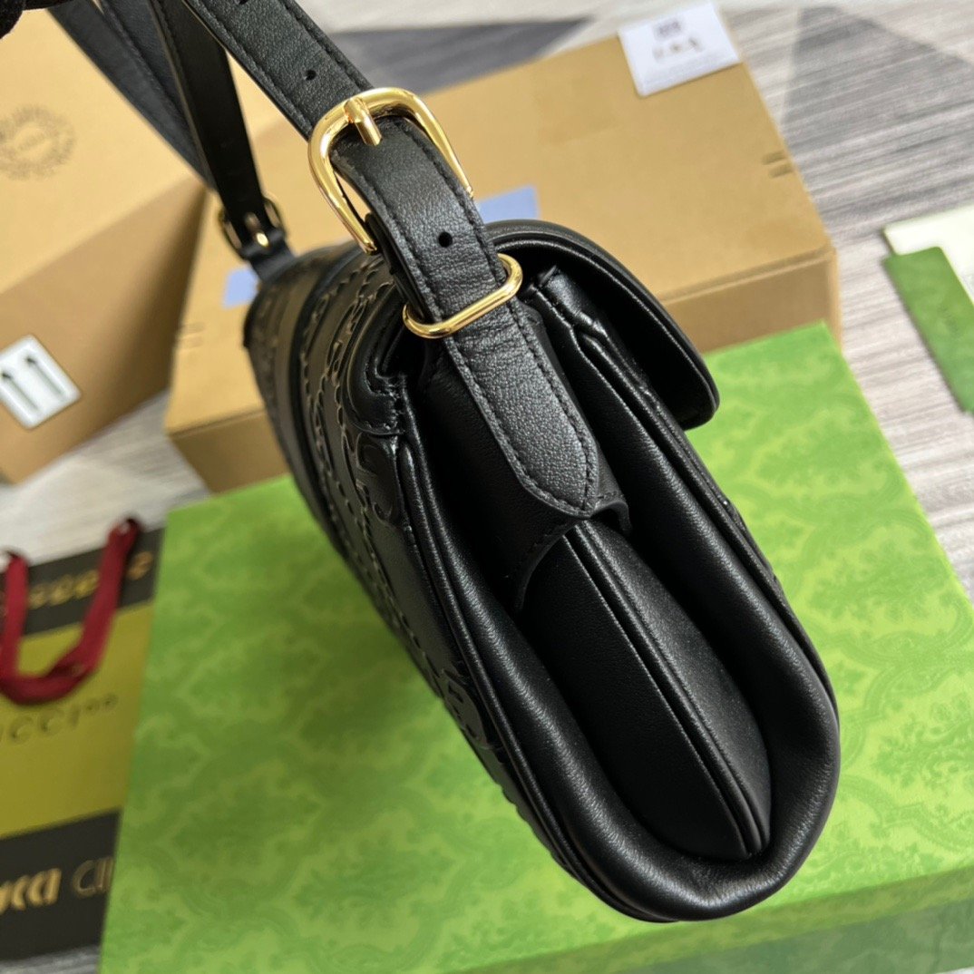 gg , ’s 17.7in Black Small Top Handle Travel Bag