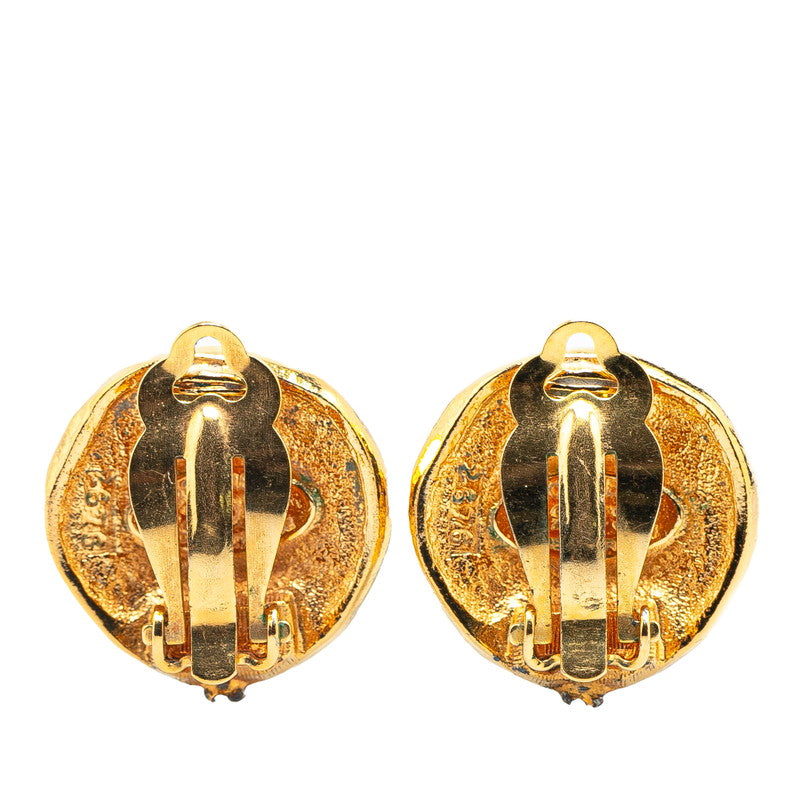 Chanel Horse Logo Earrings Jewelry