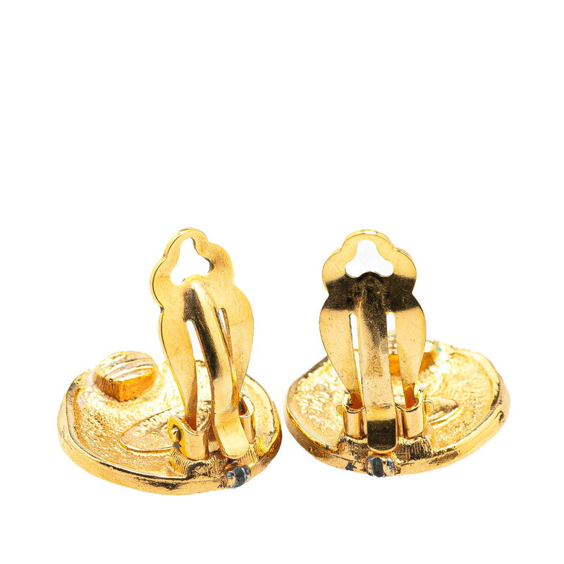 Chanel Horse Logo Earrings Jewelry