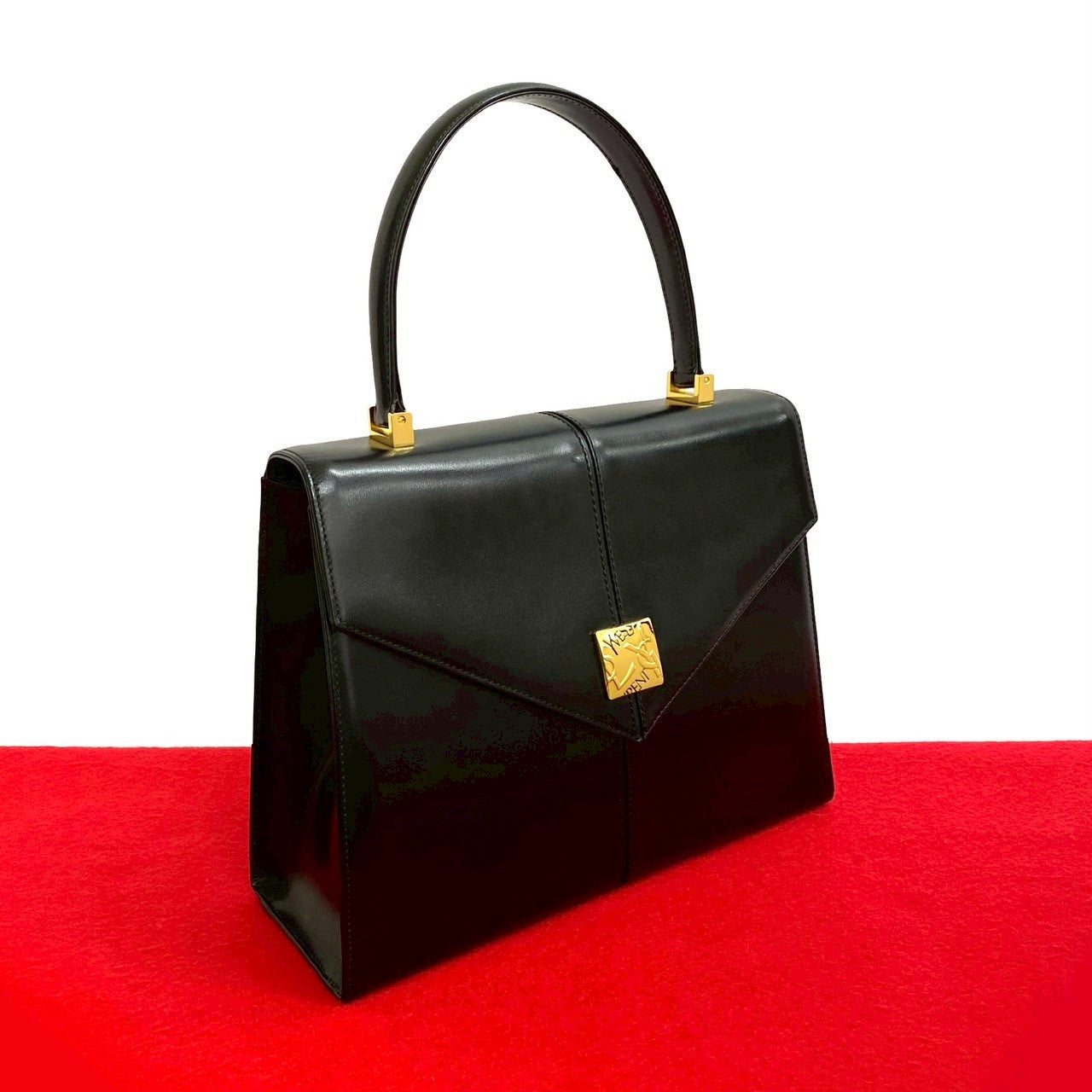 YSL Saint Laurent Yves Handbag Leather Travel Bag Leather Handbag 11