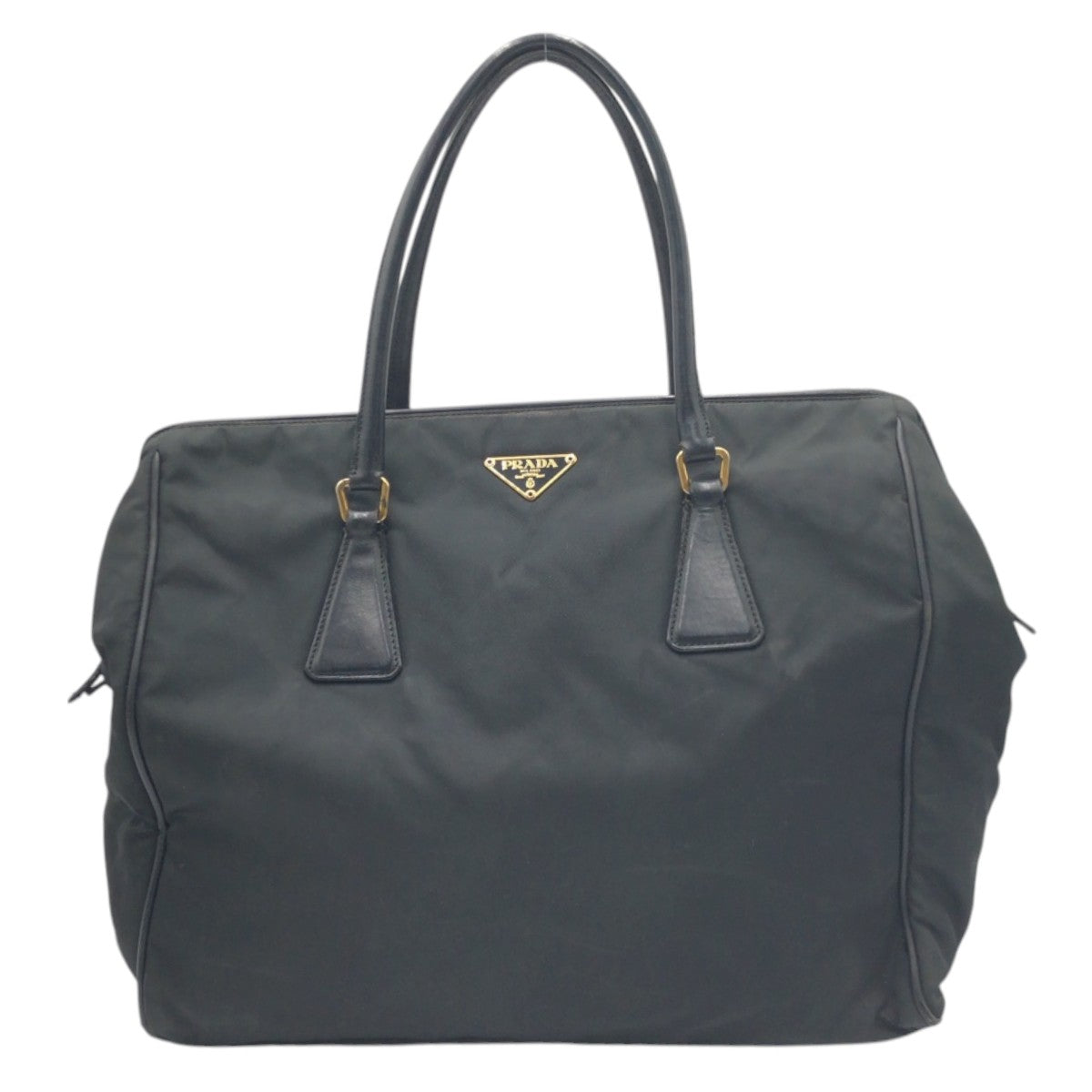 Tote Bag Tote Bag Handbag Test Triangular Nylon Black