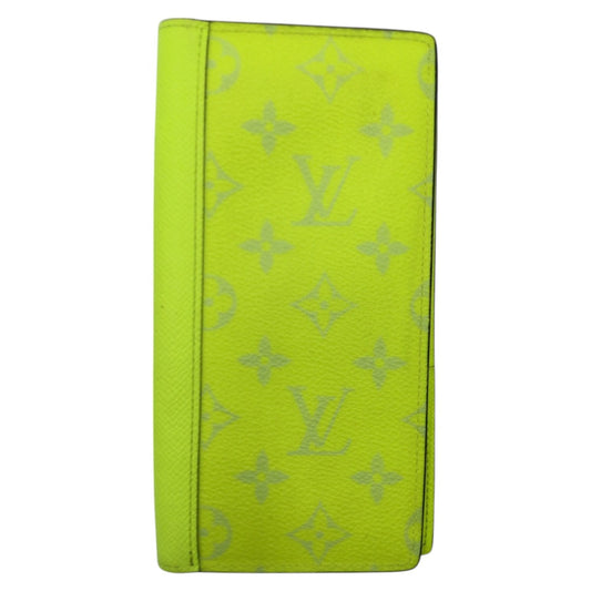 Louis Vuitton Long Purse M30947 PVC yellow Wallet Case