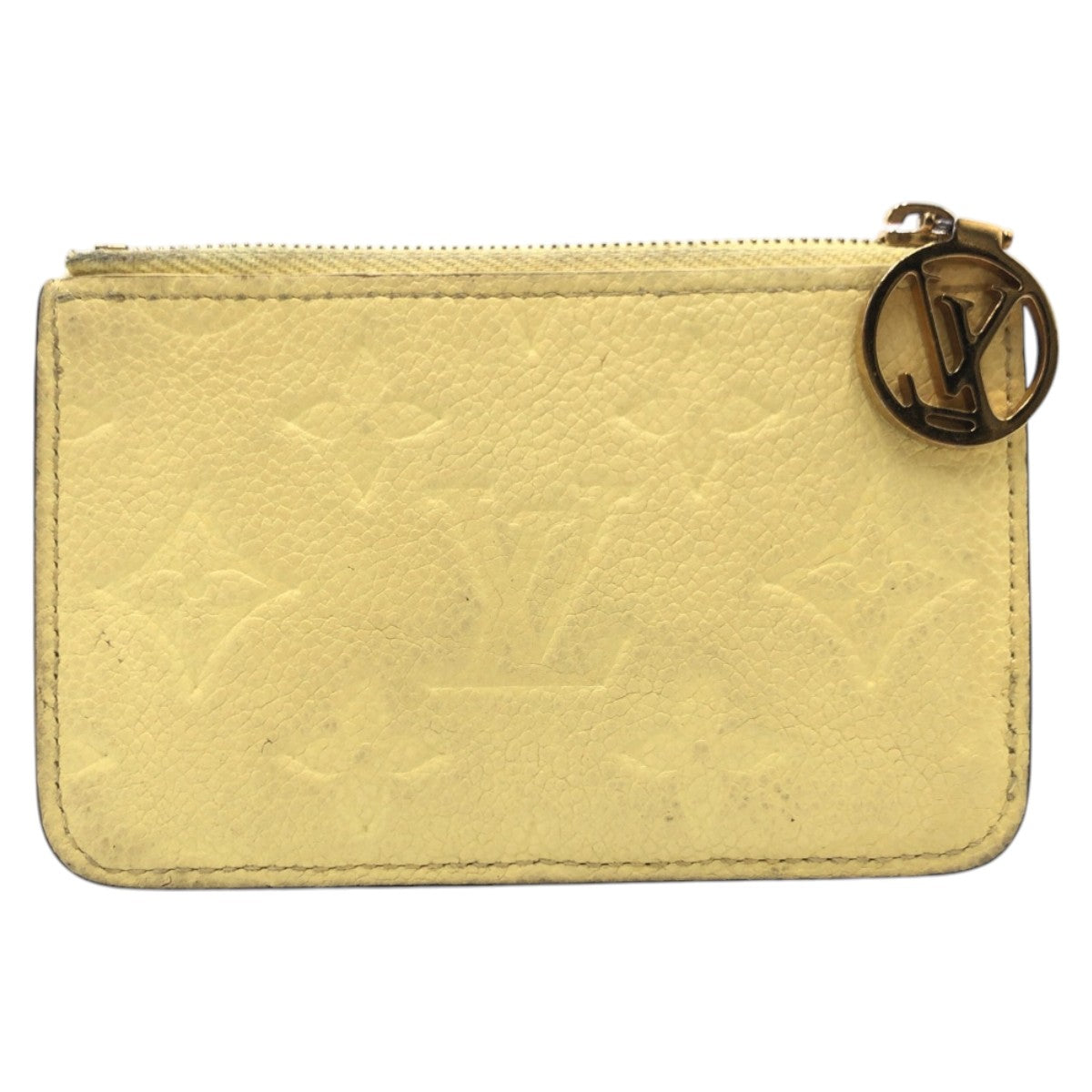 Louis Vuitton Coin M82044 yellow Porte Carte Monogram Leather Handbag