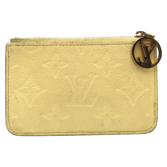 Louis Vuitton Coin M82044 yellow Porte Carte Monogram Leather Handbag