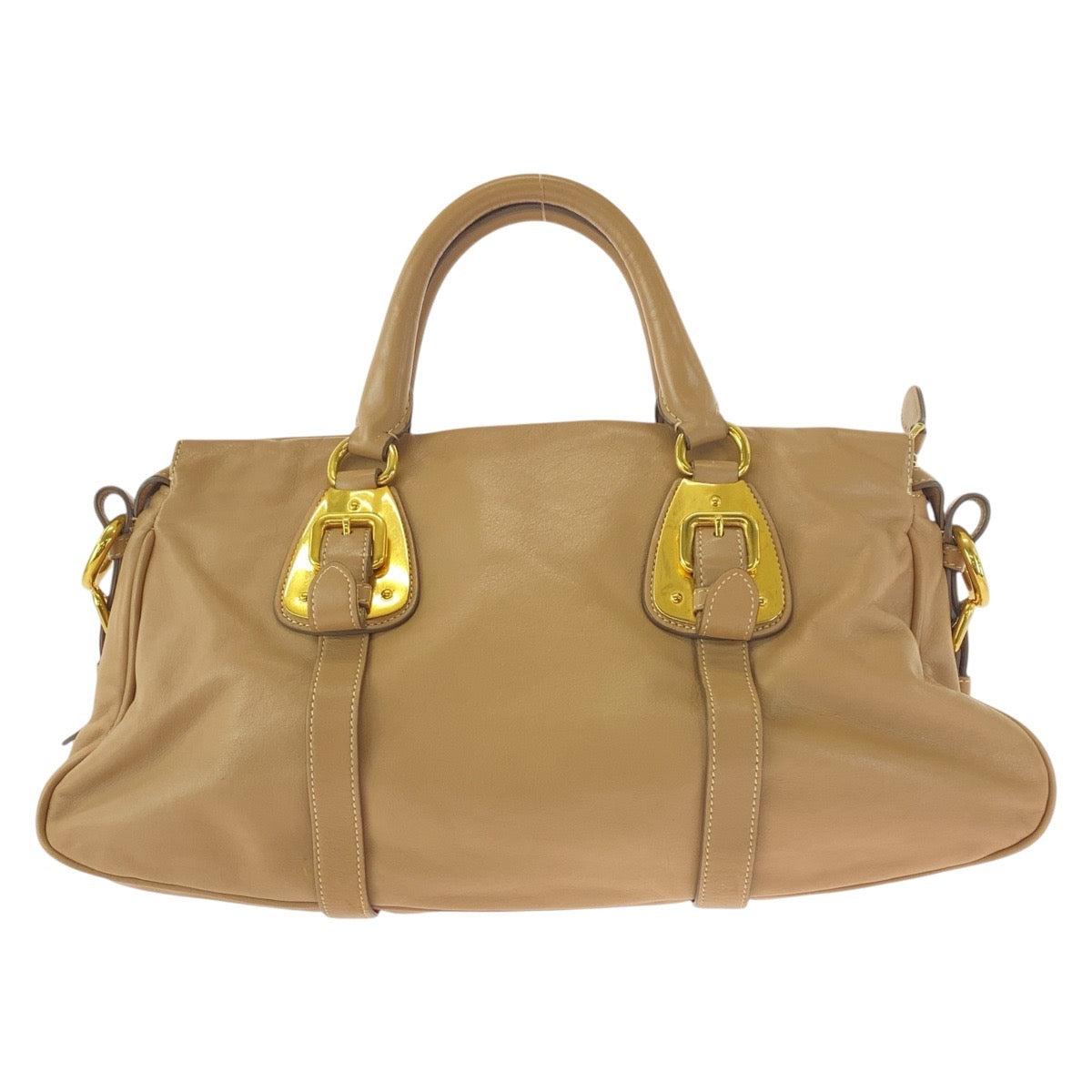 Prada 2Way Bag Leather Travel Bag 2Way Handbag Bn1903