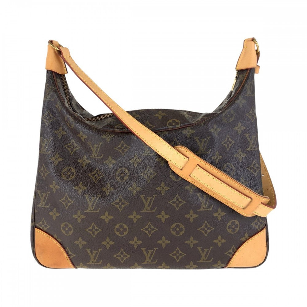 Louis Vuitton M51260 PVC Monogram Brown Gold Shoulder Bag