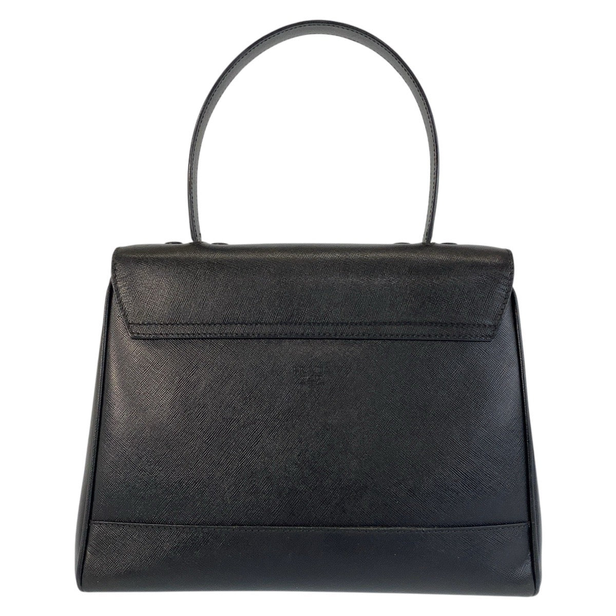 Prada Crocodile 2Way Handbag Leather Travel Bag