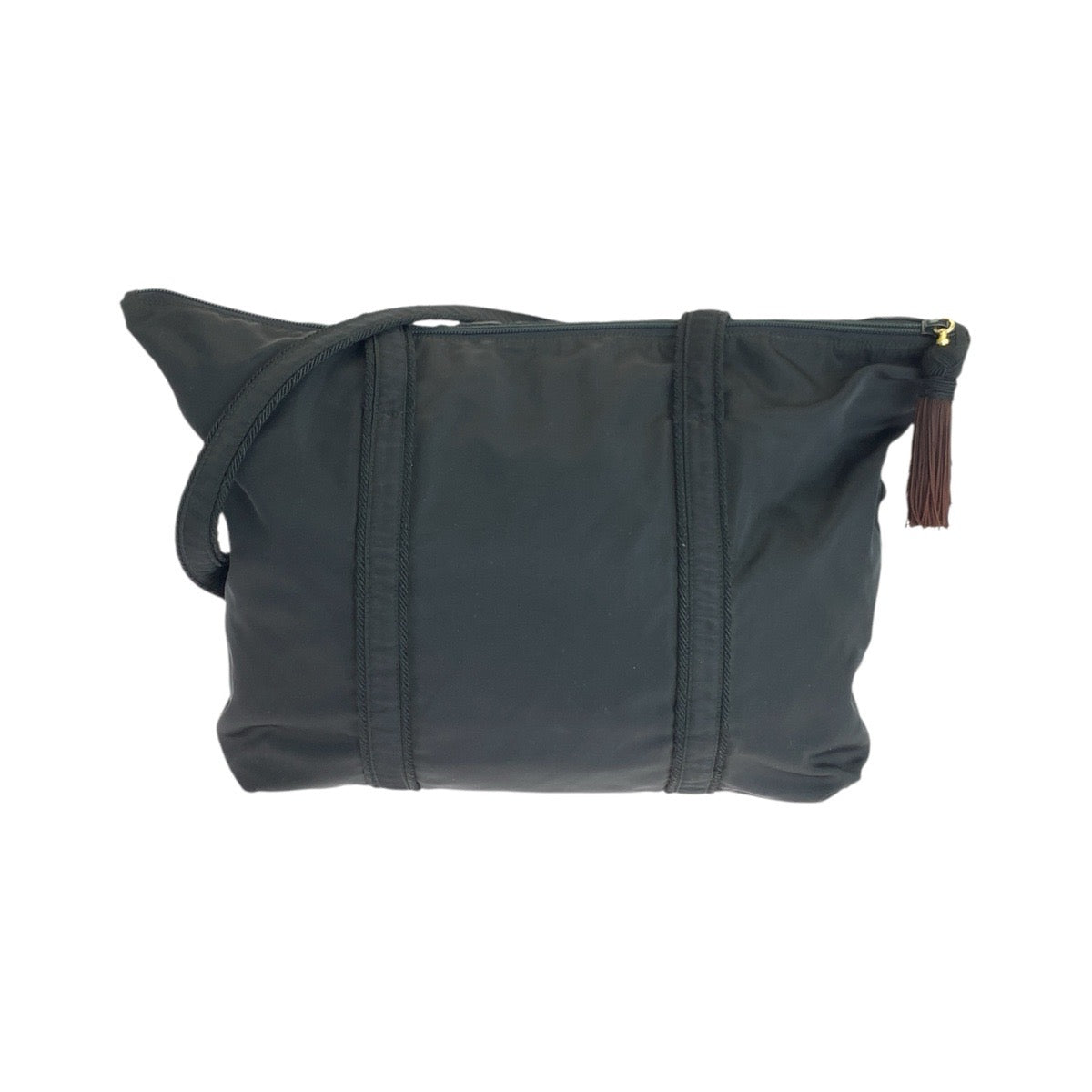 Tote Bag Goldmetal Tote Bag Shoulder Bag Nylon Black Embroidery Women