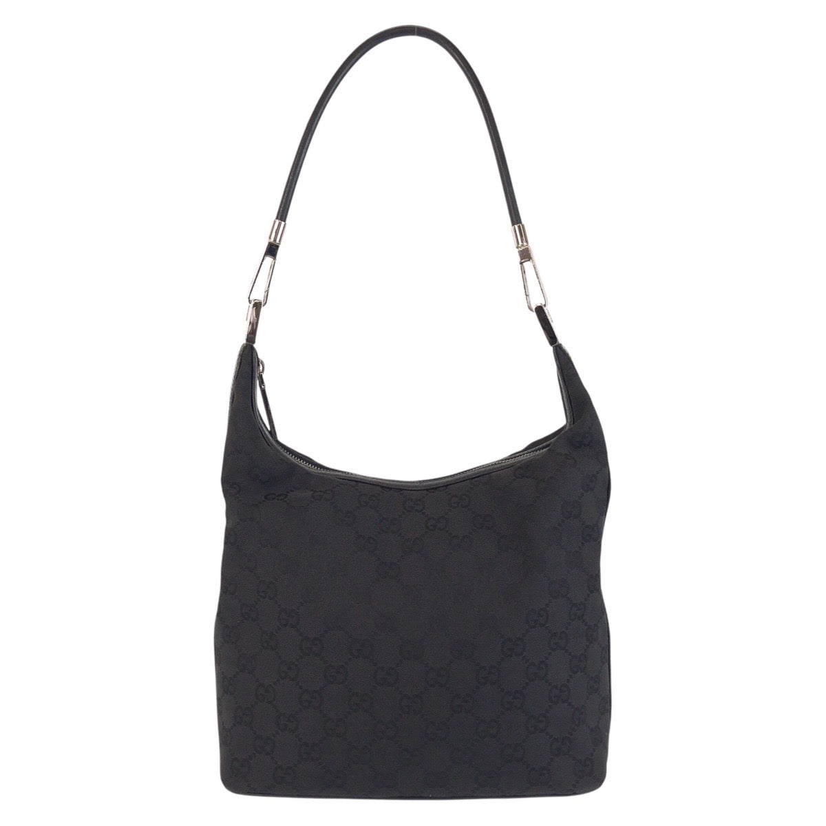 Gucci GG Canvas Black Shoulder Bag 9