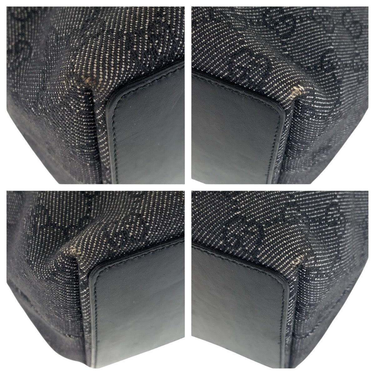 Gucci GG Canvas Black Tote Bag 3