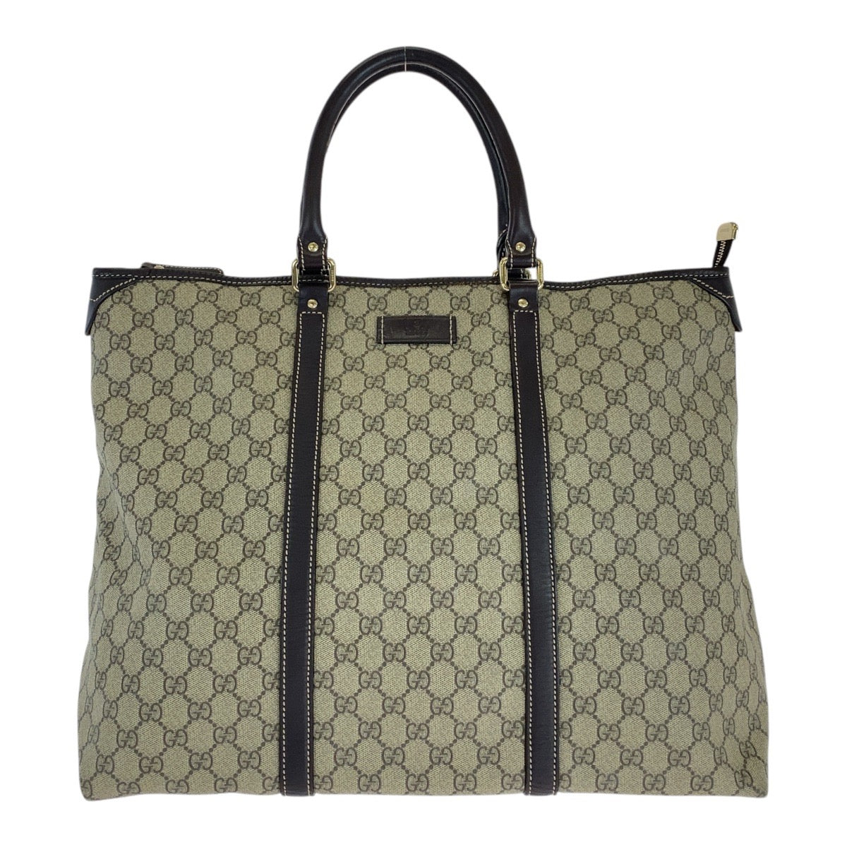 Gucci Supreme 2Way Tote Bag Leather Canvas