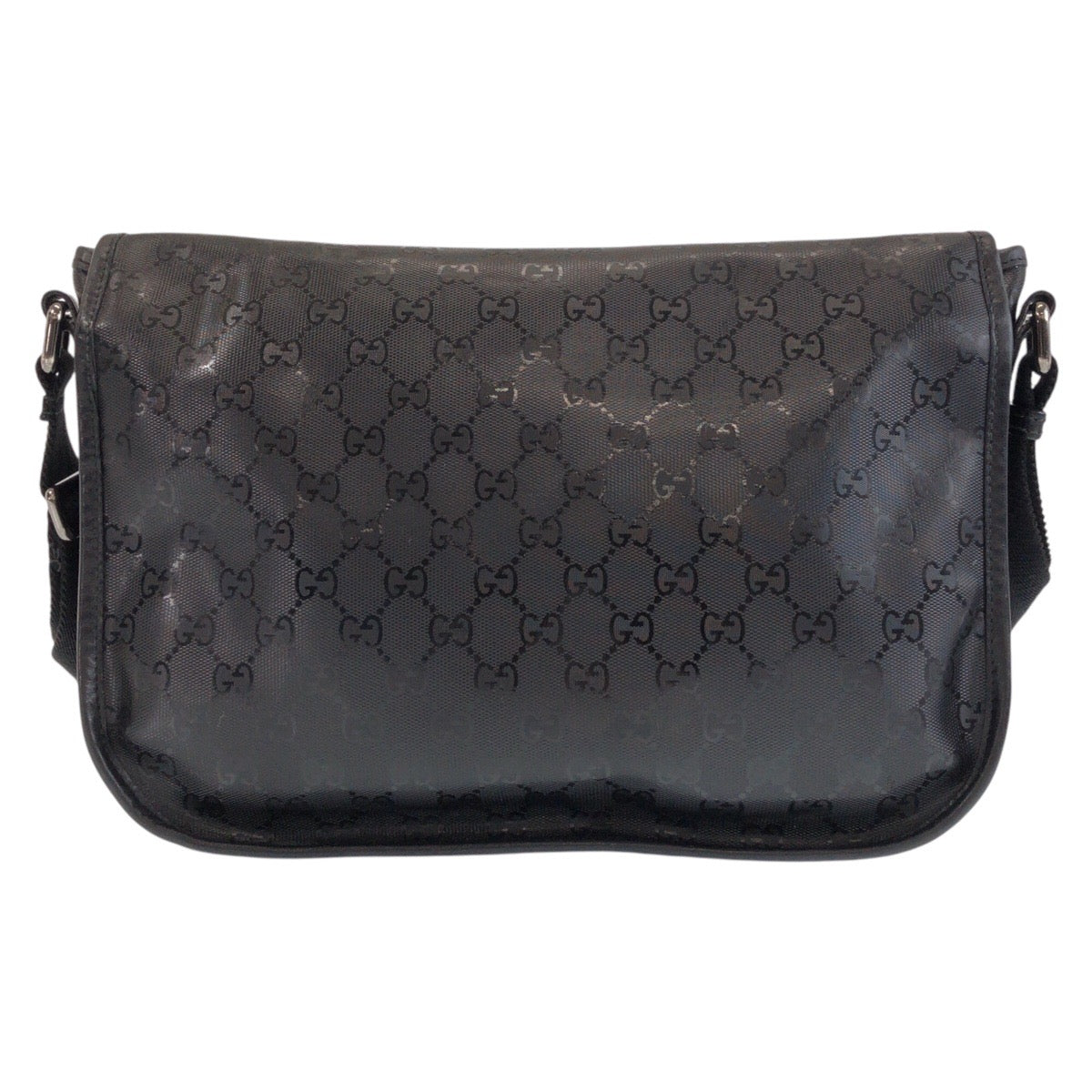 Gucci PVC GG implementation Black Shoulder Bag 2