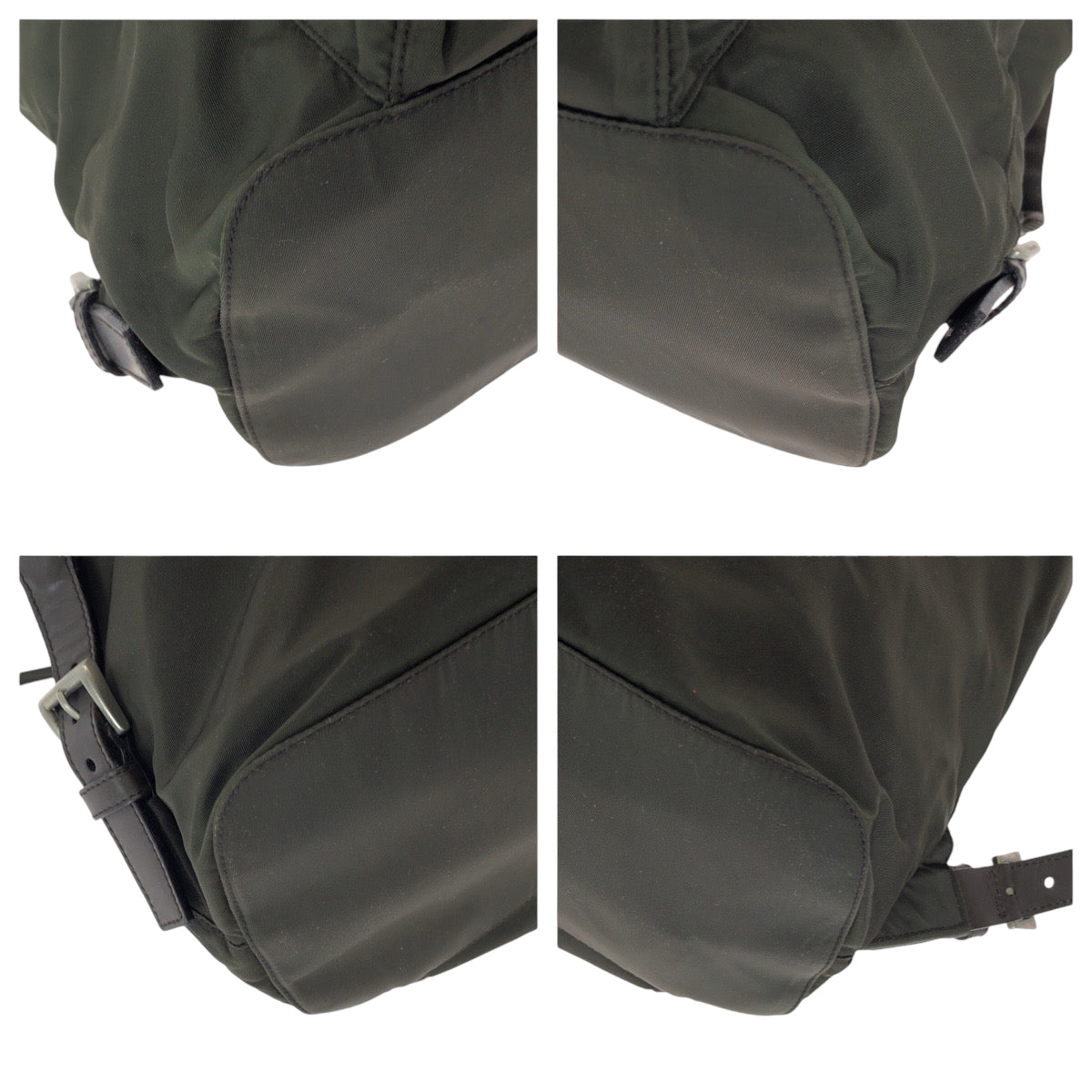 Backpack Khaki Silvermetal Backpack Backpack Test Triangle Nylon Brown
