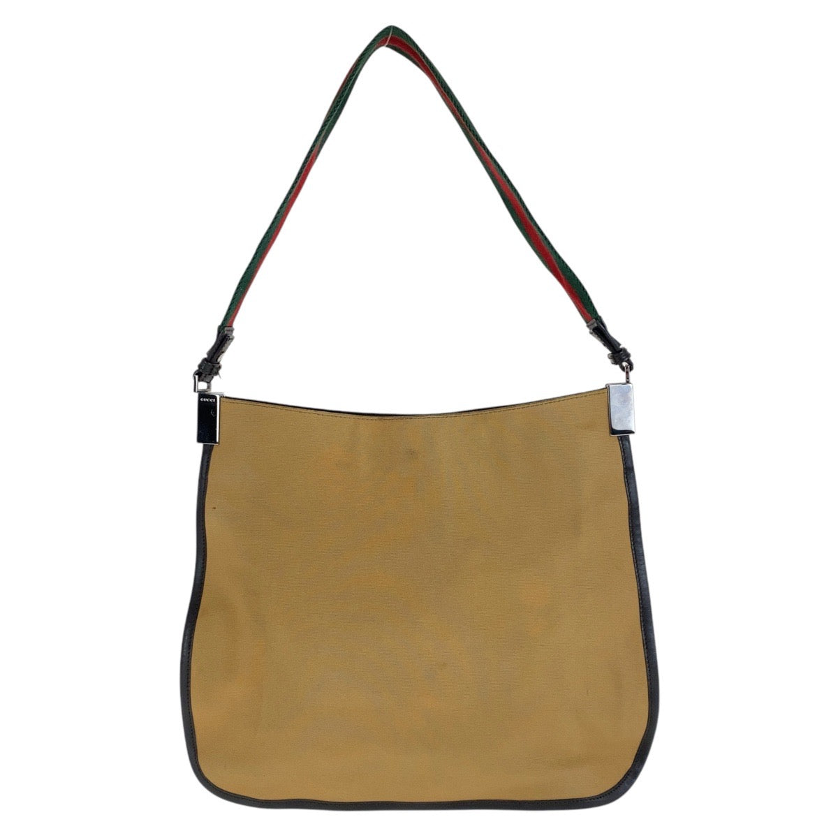 Gucci 001 Sherry line Canvas Beige Shoulder Bag 2