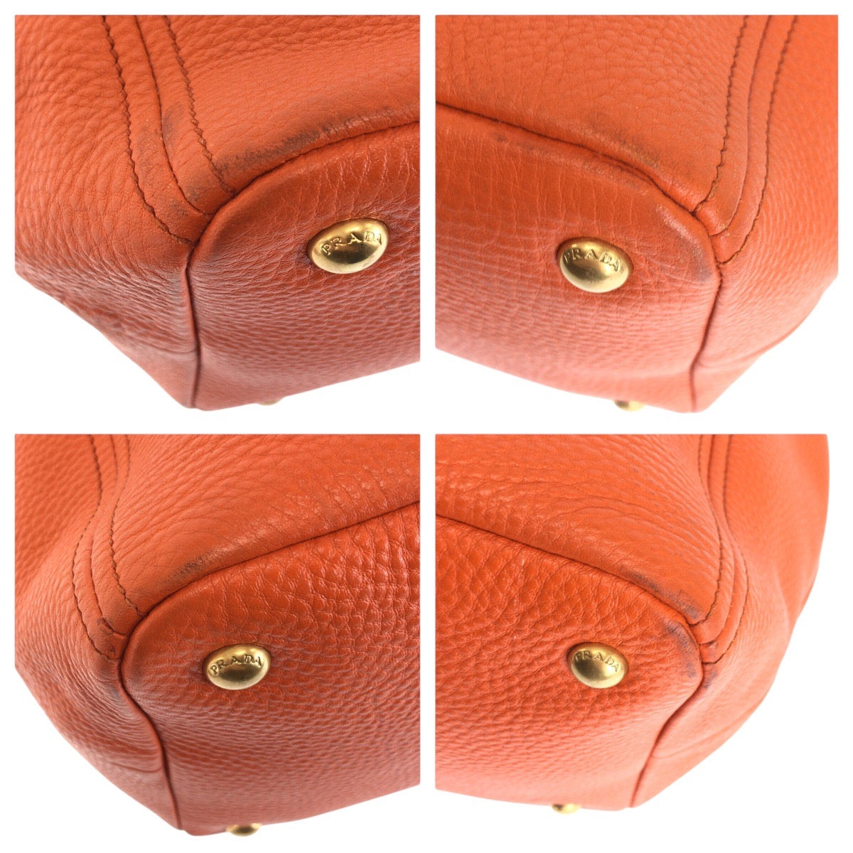 Tote Bag Orange Tote Bag Shoulder Bag Leather