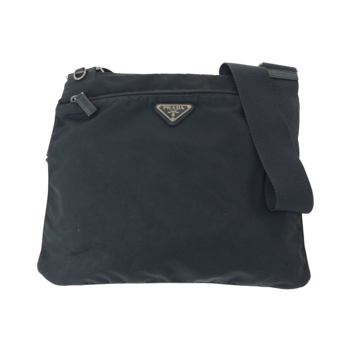 Shoulder Bag Silvermetal Shoulder Bag Sacoche Test Nylon Black