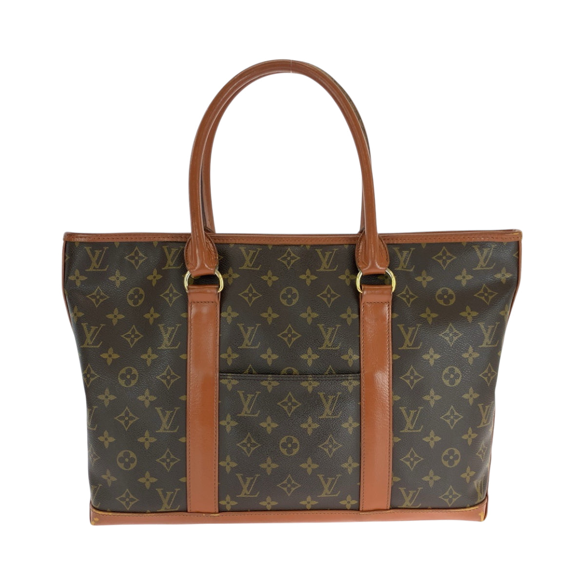 Louis Vuitton M42425 PVC end PM Monogram Brown Gold Shoulder Bag 3
