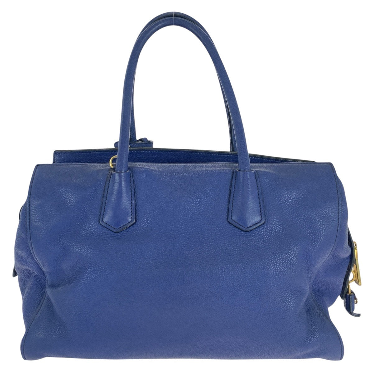 Prada Grain Triangle Plate 2Way Bag Vitello Logo Travel Bag
