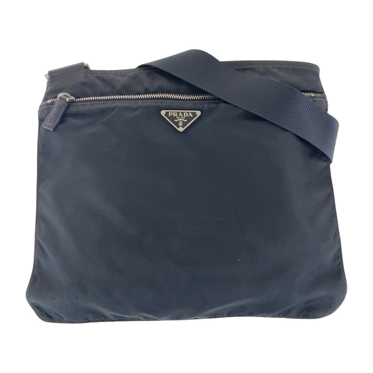 Shoulder Bag Silvermetal Crossbody Shoulder Bag Unisex Nylon Black Crossbody Bag