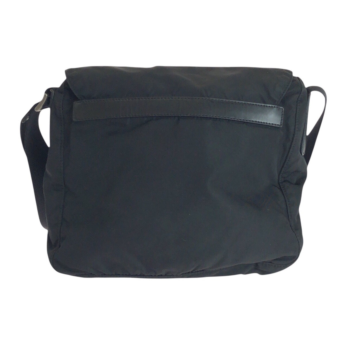 Shoulder Bag , Silvermetal Shoulder Bag Pochette Leather Nylon
