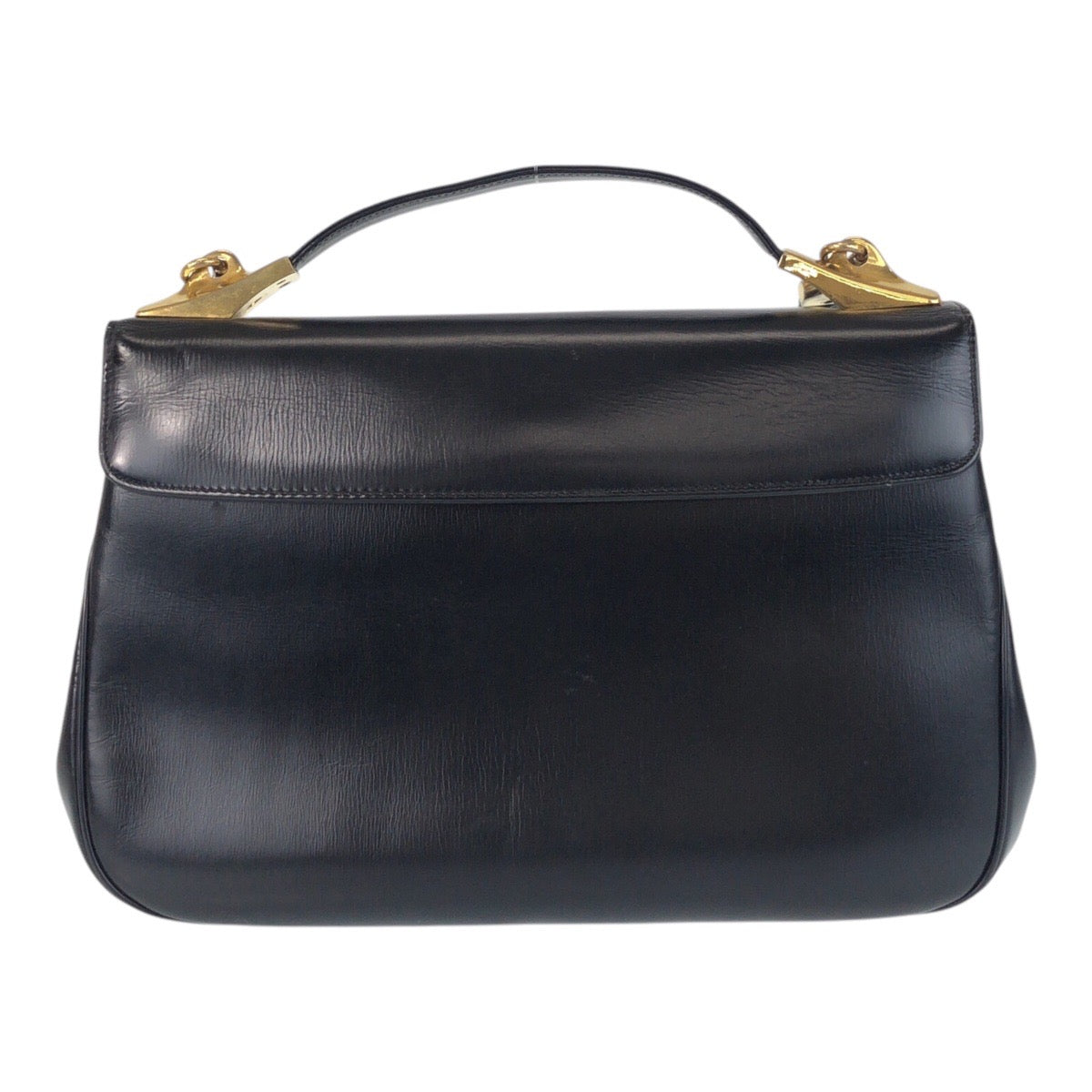 Dior Christian Shoulder Bag Goldmetal Way Shoulder Bag Leather Black