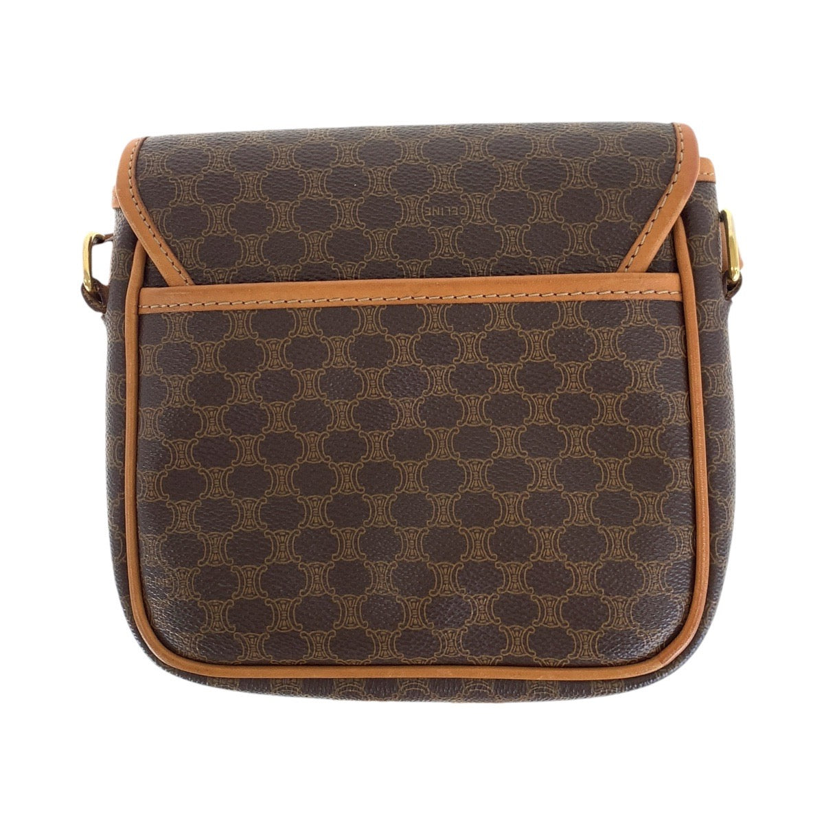 Shoulder Bag Pvc, Metal Shoulder Bag Pochette Leather Brown