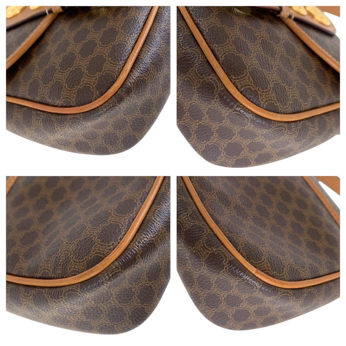 Shoulder Bag Pvc, Metal Shoulder Bag Pochette Leather Brown