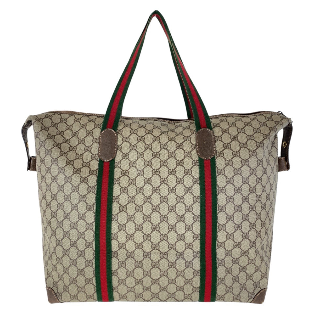 Gucci Supreme Interlocking Boston Bag Canvas Travel Bag