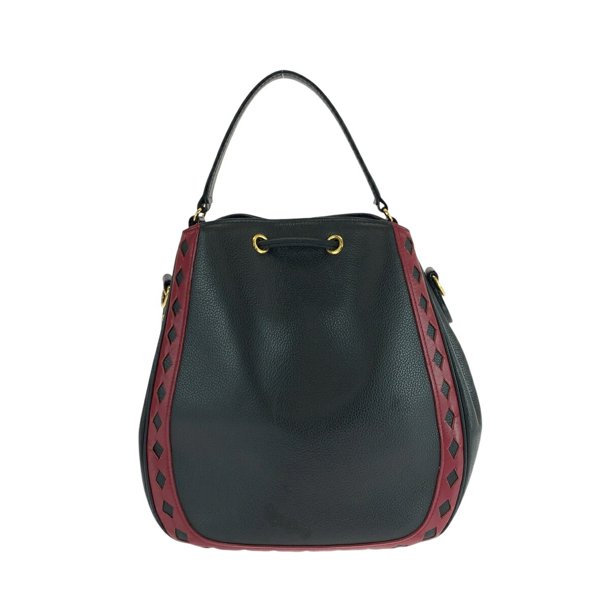 YSL Saint Laurent Yves 2Way Bag Leather Travel Bag 2Way Bag 1