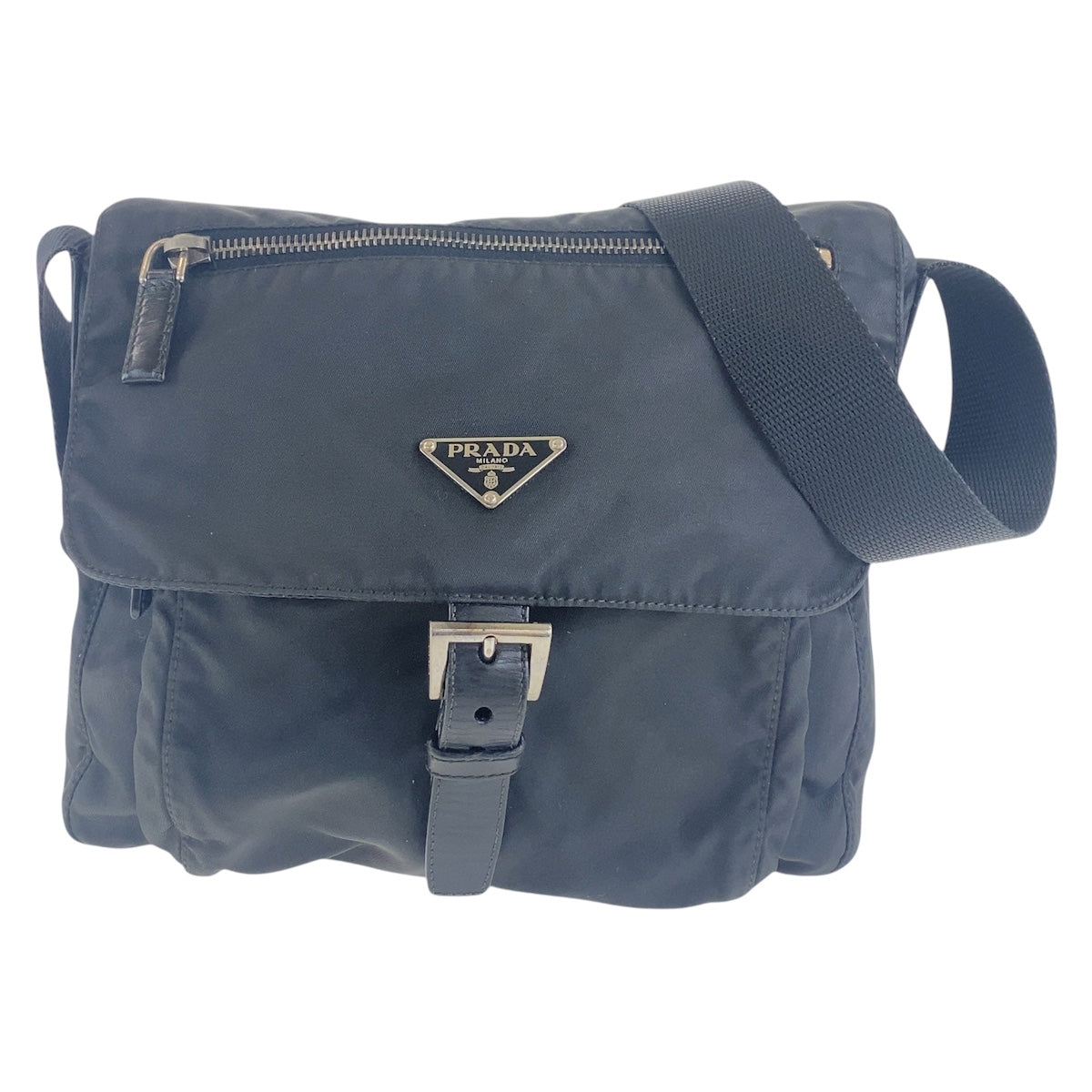 Shoulder Bag Silvermetal Crossbody Shoulder Bag Unisex Nylon Black Crossbody Bag Logo Mens