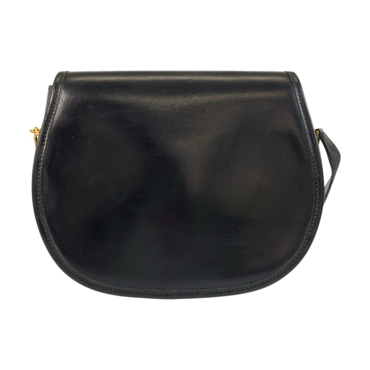 Shoulder Bag Goldmetal Shoulder Bag Pochette Women Leather Black