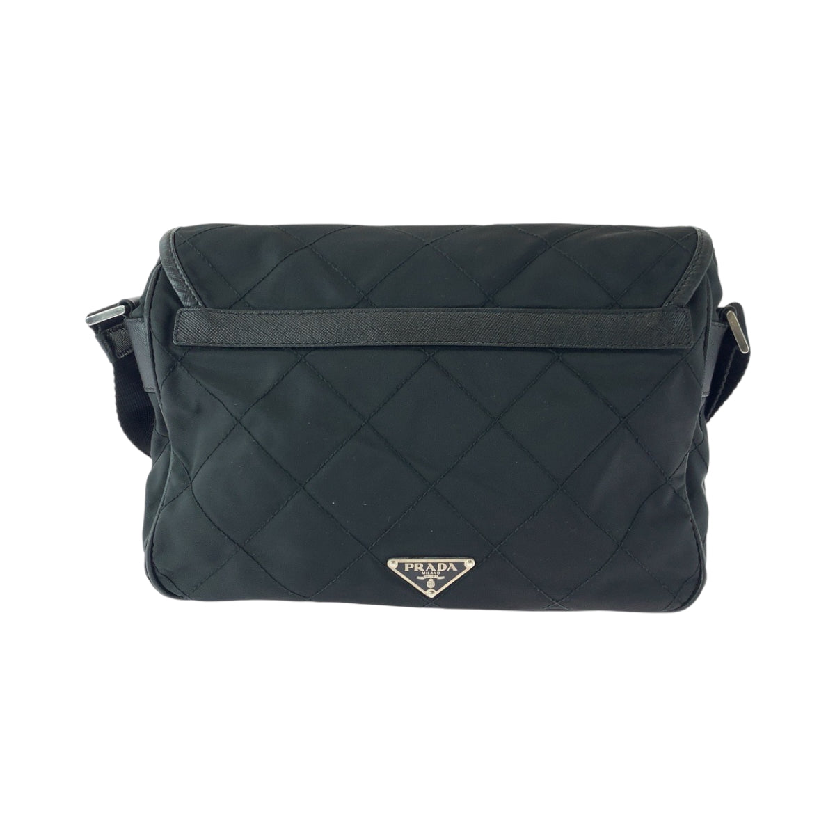 Shoulder Bag Silvermetal Shoulder Bag Messenger Bag Nylon Black