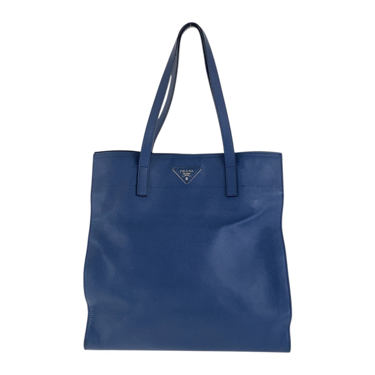 Tote Bag S Navy Silvermetal Tote Bag Leather Shoulder Bag