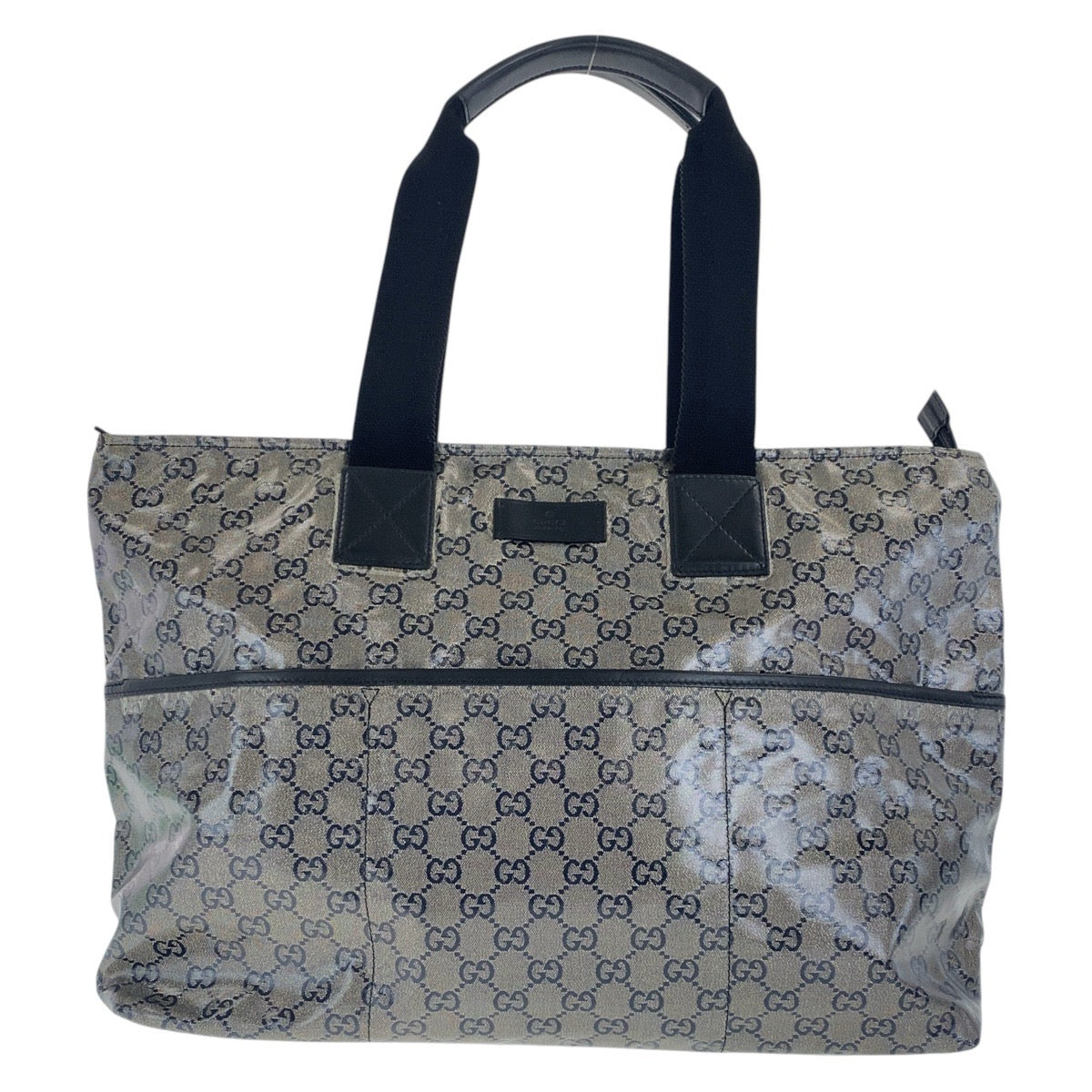 Gucci Coated Canvas Black Gray Apparel