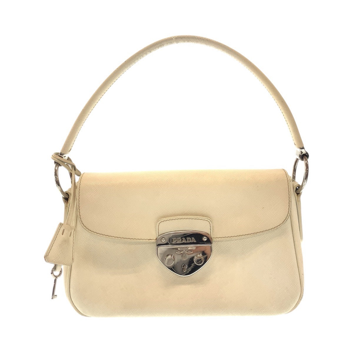 Prada 2Way Bag Leather Saffiano Travel Bag 2Way Bag 502056
