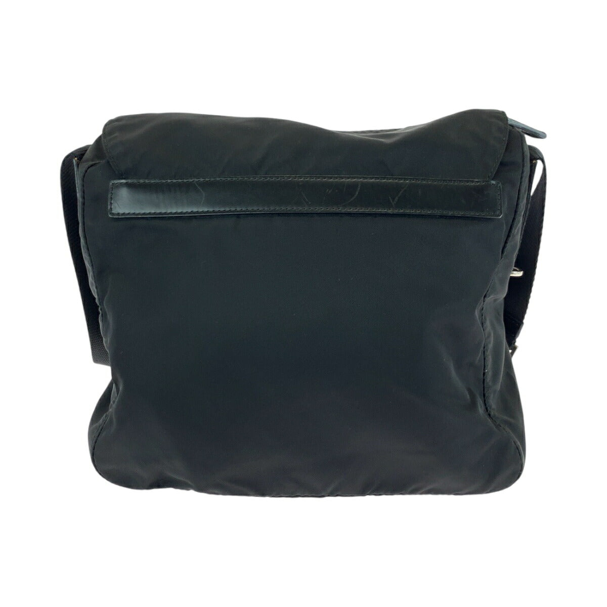 Prada Tessuto Triangle Plate Shoulder Bag Nylon Logo Shoulder Bag 502064
