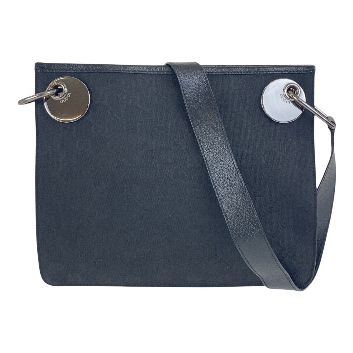 Gucci Shoulder Bag Leather Canvas Bag 120844