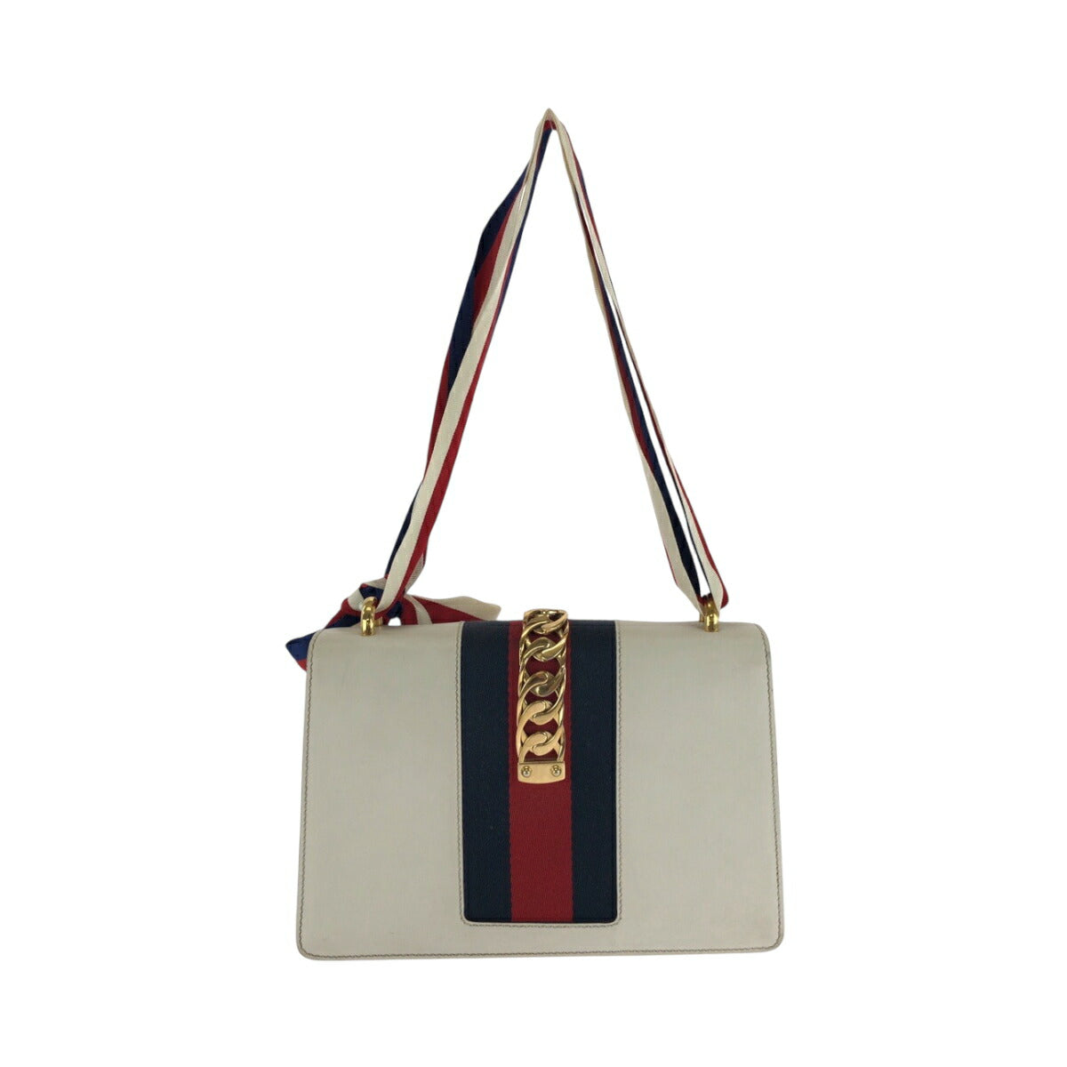 Gucci Sylvie 2Way Shoulder Bag Leather