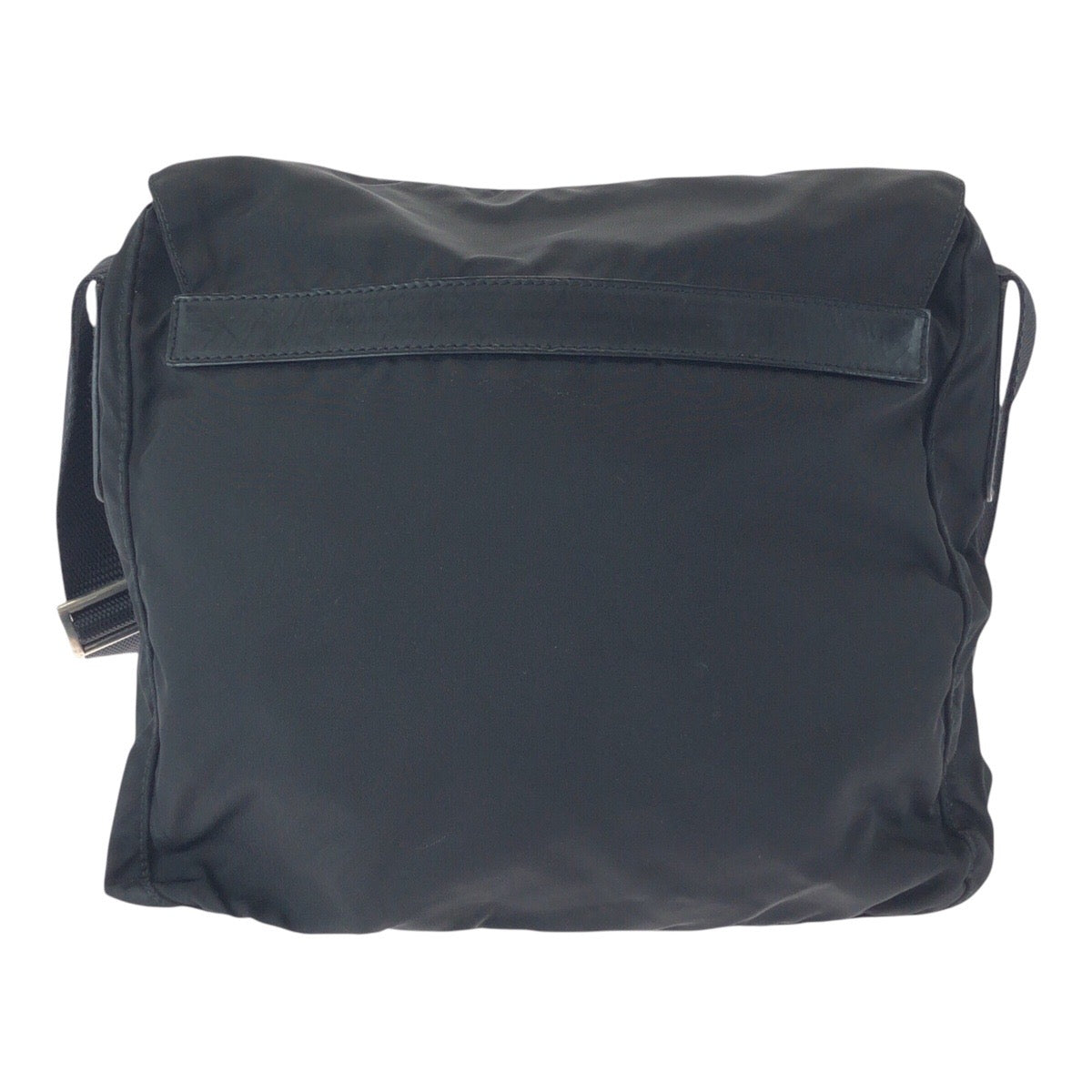 Prada Tessuto Triangle Plate Shoulder Bag Nylon Logo Shoulder Bag 50