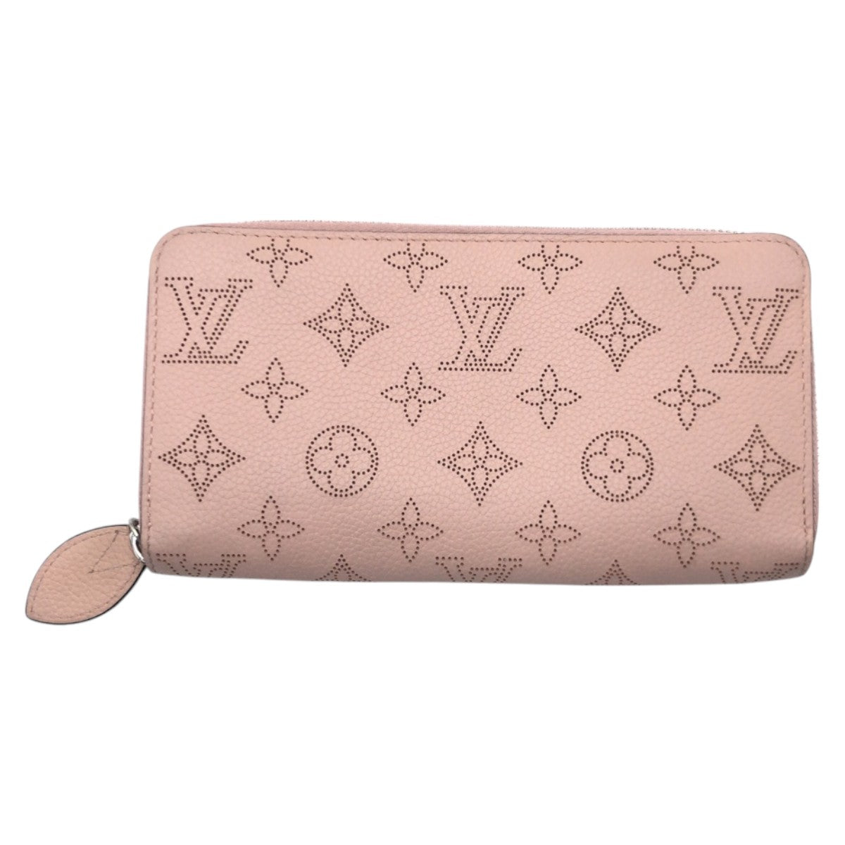 Louis Vuitton Long Purse M61868 magnolia Long Monogram Leather Pink Wallet Case