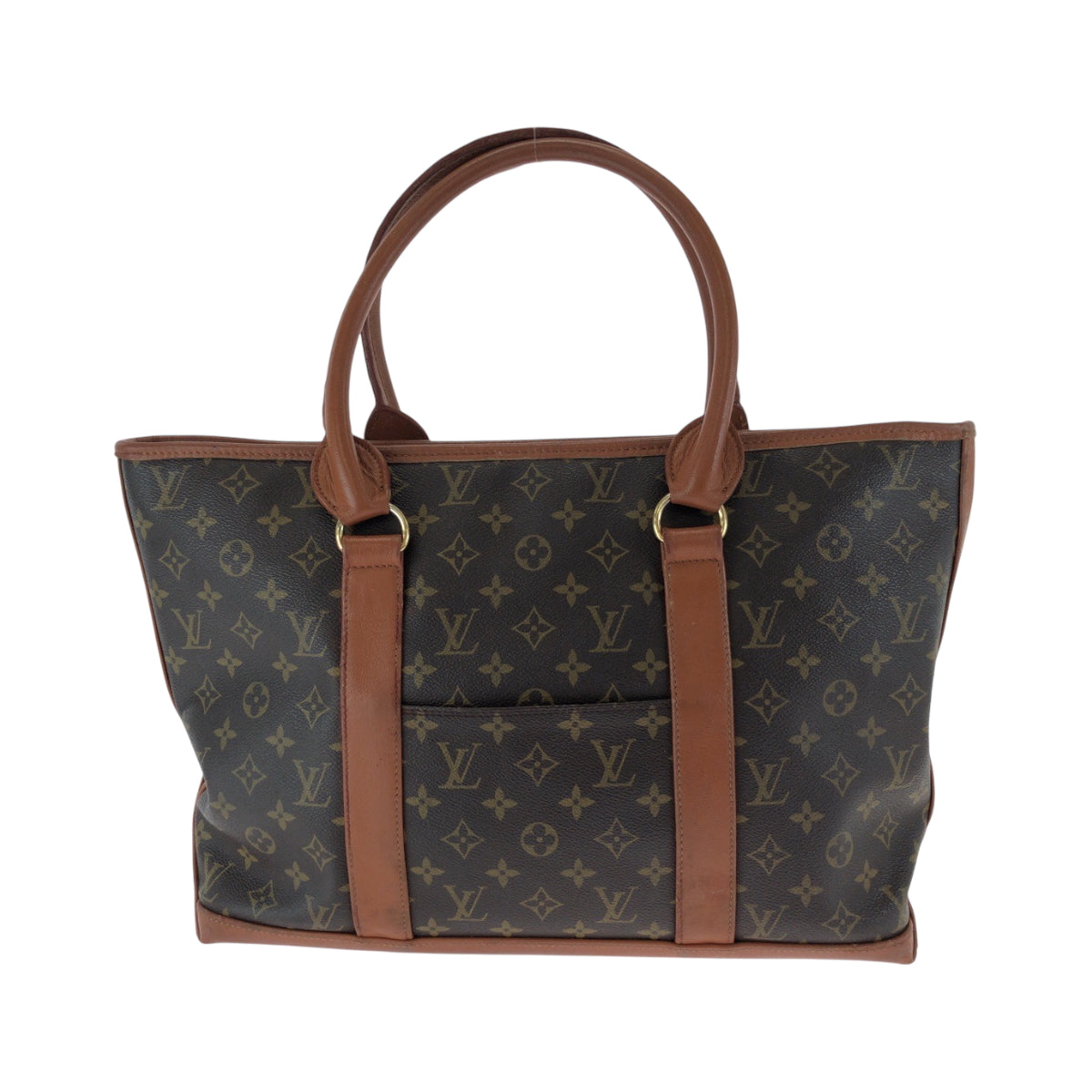 Louis Vuitton M42425 PVC end PM Monogram Brown Gold Shoulder Bag