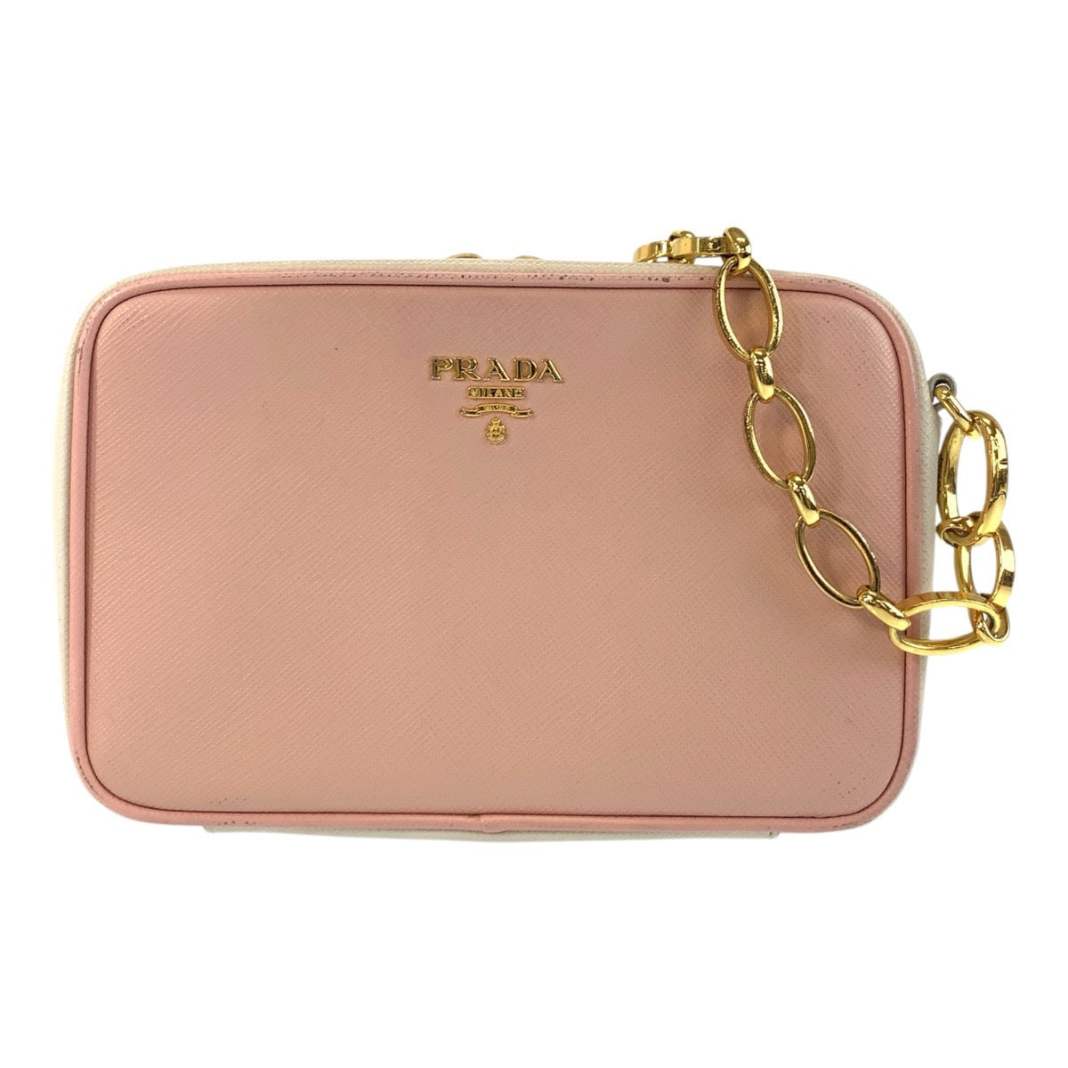 Prada Shoulder Bag Leather Saffiano Shoulder Bag 502396