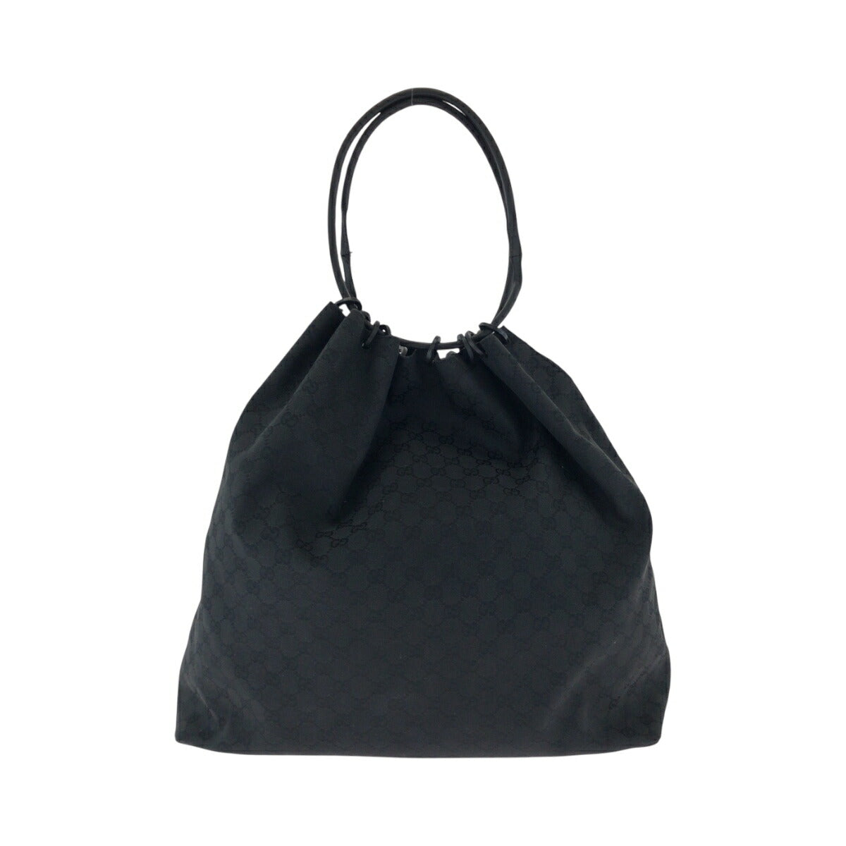 Gucci Drawstring Shoulder Bag Canvas Jewelry