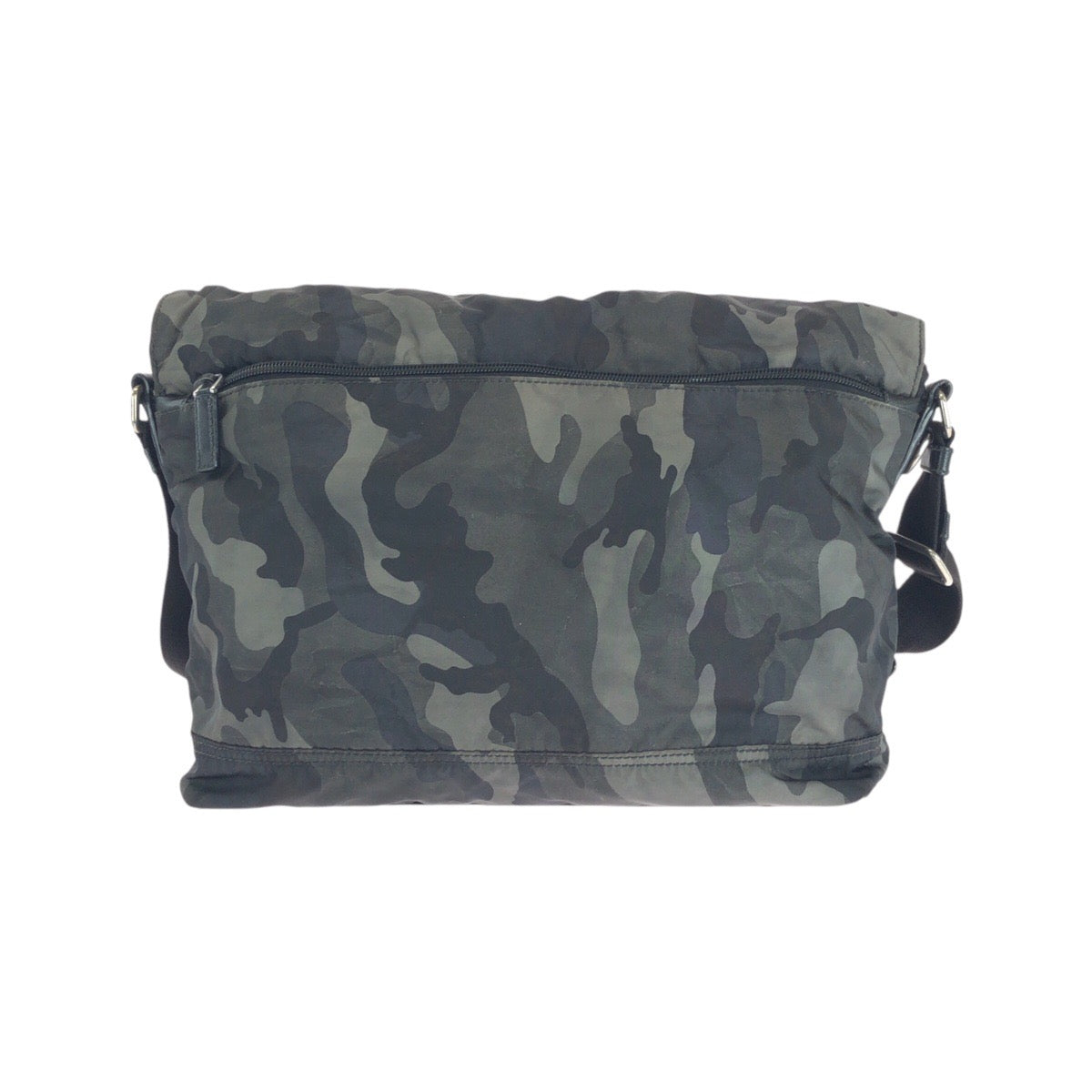 Shoulder Bag , Khaki Shoulder Bag Messenger Leather Nylon
