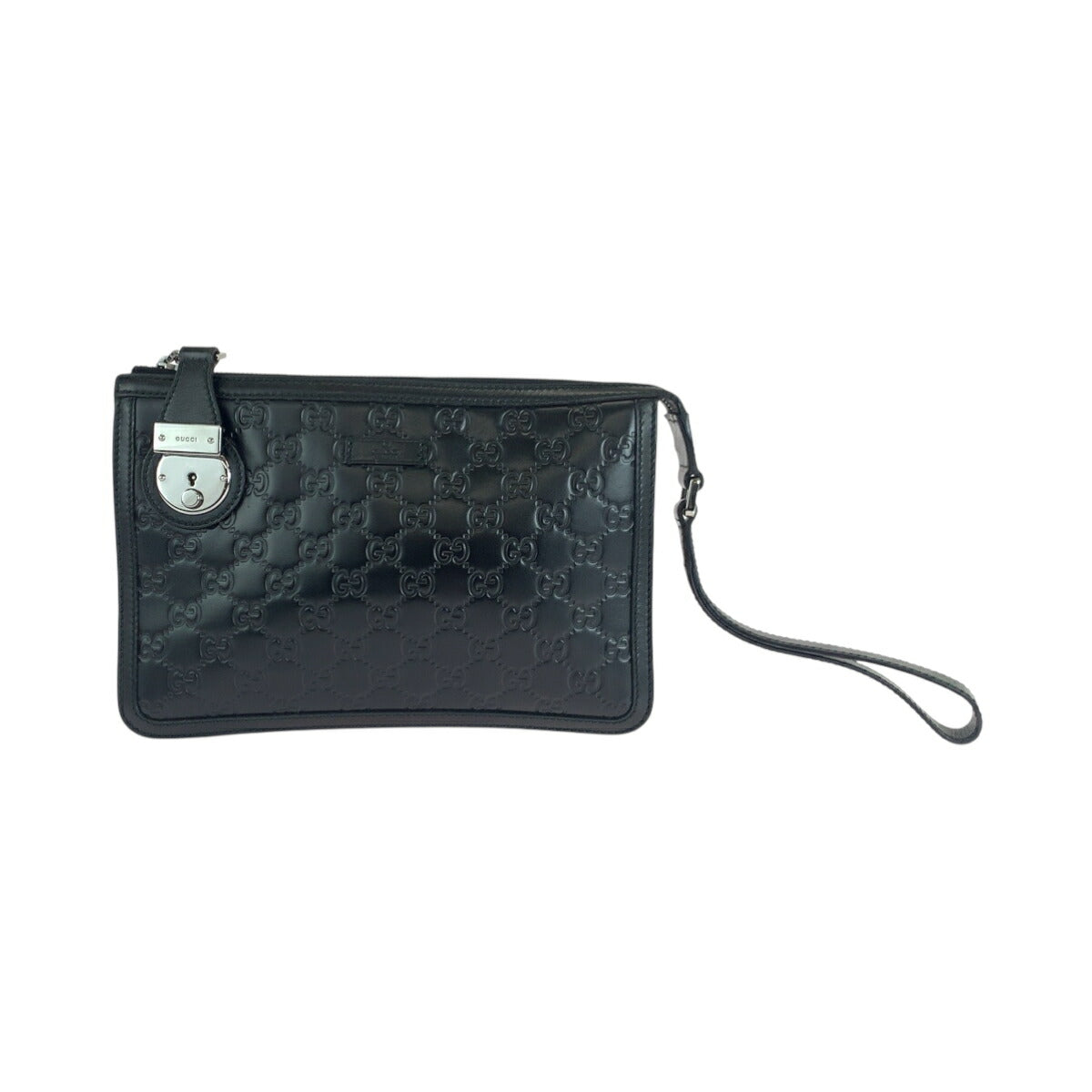 Gucci ssima Clutch Bag Leather