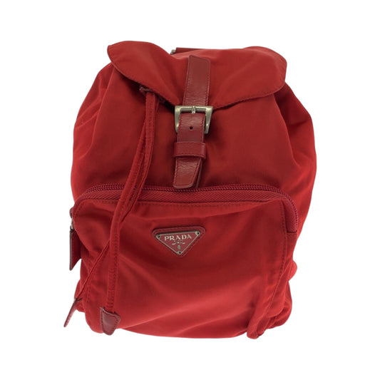 Backpack Metal Backpack Backpack Test Triangle With Nylon Red