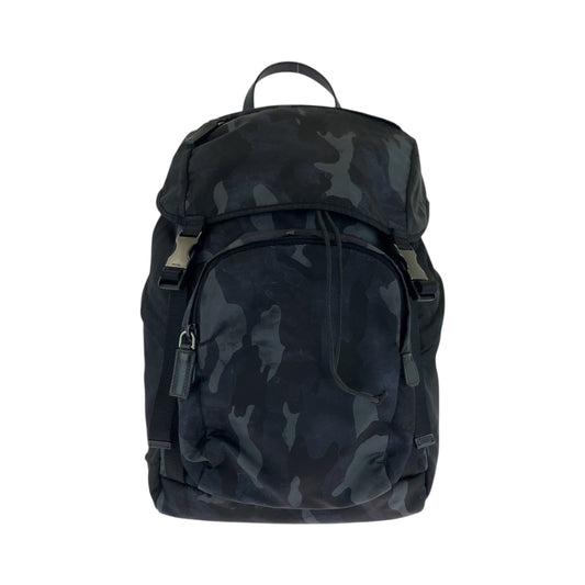 Backpack Gray Silvermetal Backpack Backpack Camouflage Pattern Nylon Black