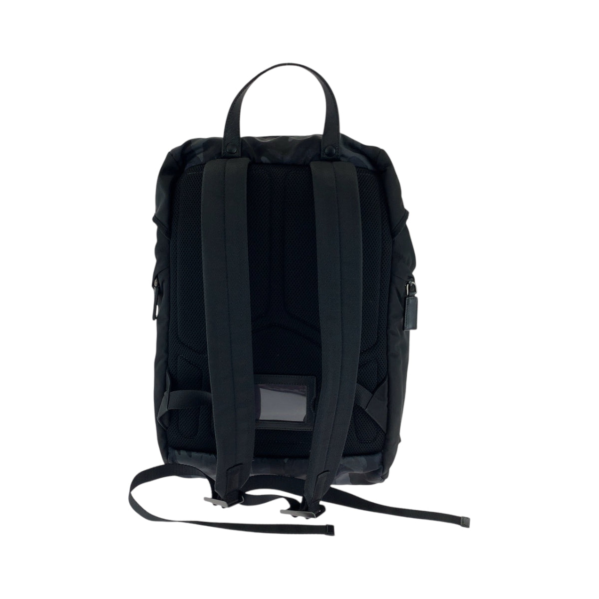 Backpack Gray Silvermetal Backpack Backpack Camouflage Pattern Nylon Black