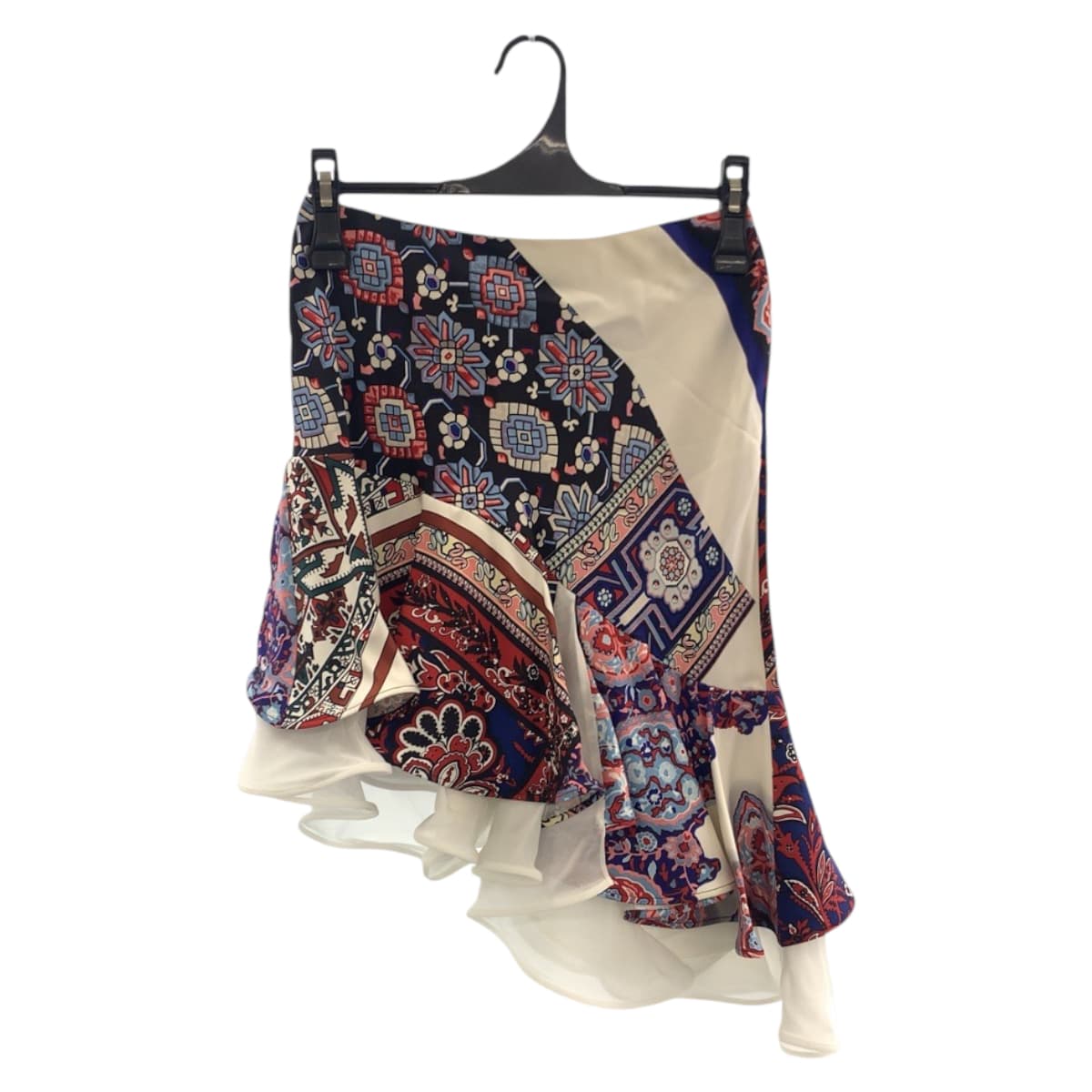 Louis Vuitton RW162B XS3 FASK57 Silk Rayon Blue Red Apparel